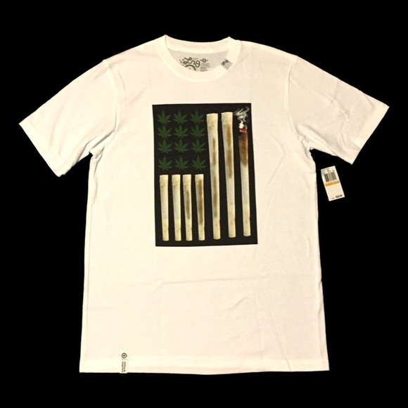 Lrg Other - LRG Joint Flag Tee White